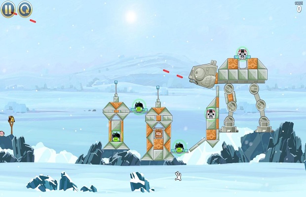 Solution for Angry Birds Star Wars