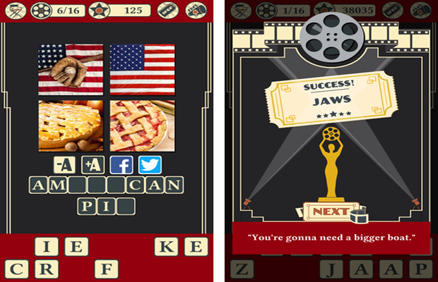 4 Pics 1 Movie Solution Levels 1 to 7