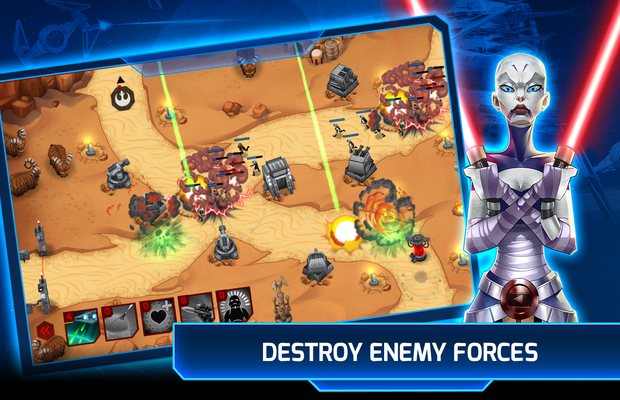 Solution de Stars Wars Galactic Defense