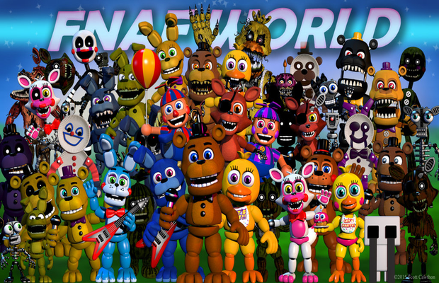 Solution for FNAF World