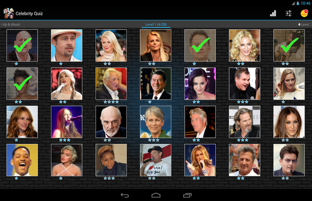 Respuestas para Celebrity Quiz (SGEM)