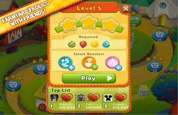 Farm Heroes Saga Levels 250 to 350