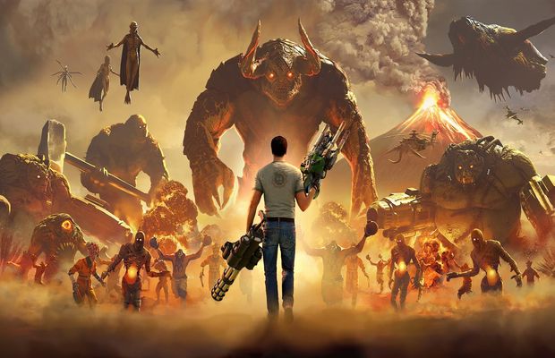 Solução para Serious Sam 4, nervoso