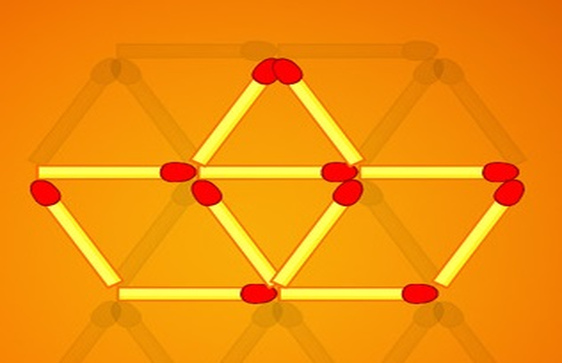 Puzzle with matches solution on iOS