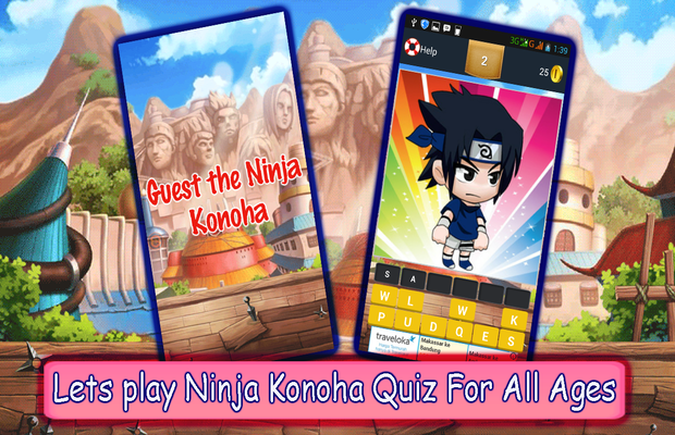 Solução para Ninja Konoha Quiz