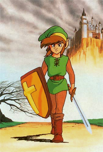 Zelda 2: instruções do jogo The Adventure of Link