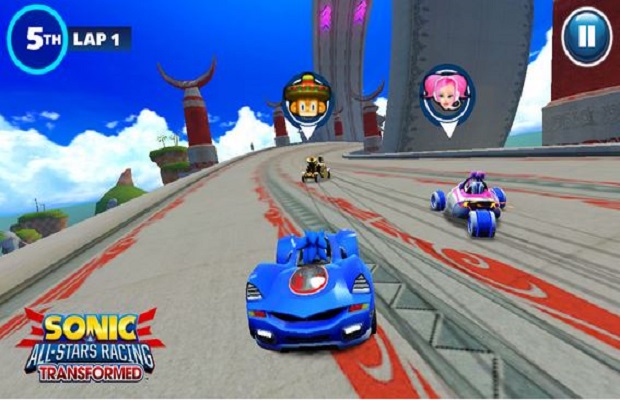 Astuces de Sonic Racing trasformato