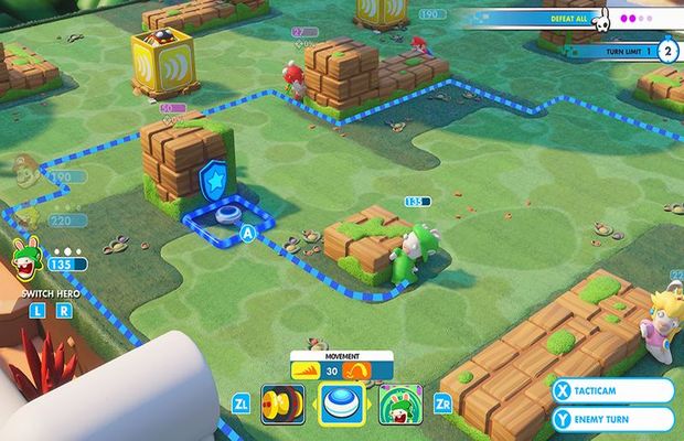 Procedura dettagliata per Mario + The Rabbids Kingdom Battle