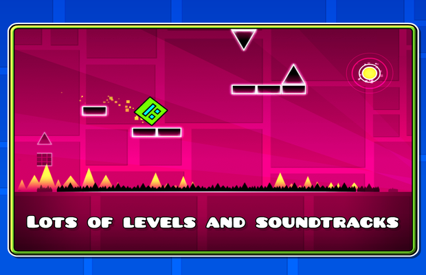 Solución de Geometry Dash