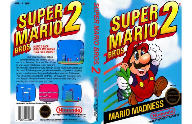 Retro: Super Mario Bros 2 Walkthrough on NES