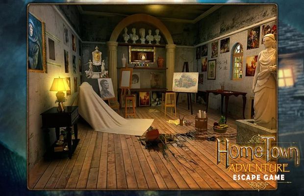 Solution for Escape Game Home Town Adventure