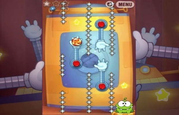 Soluzione di Cut the Rope Experiments