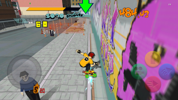 Retrò: soluzioni di Jet Set Radio