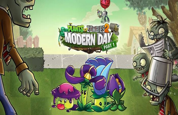 Solution for Plants vs Zombies 2 Modern Day