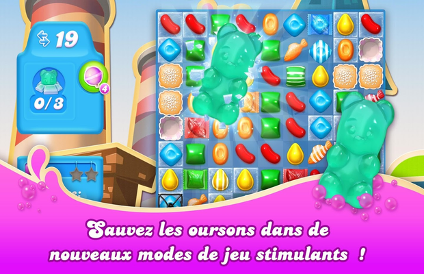 Solution for Candy Crush Soda Saga