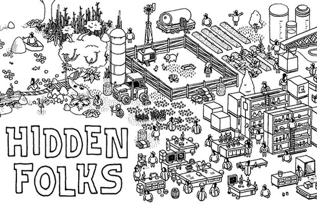 Solution for Hidden Folks, hidden objects