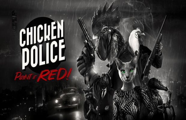 Solution for CHICKEN POLICE, black polar