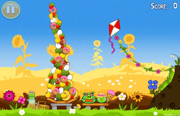 Solução completa para o Angry Birds Seasons